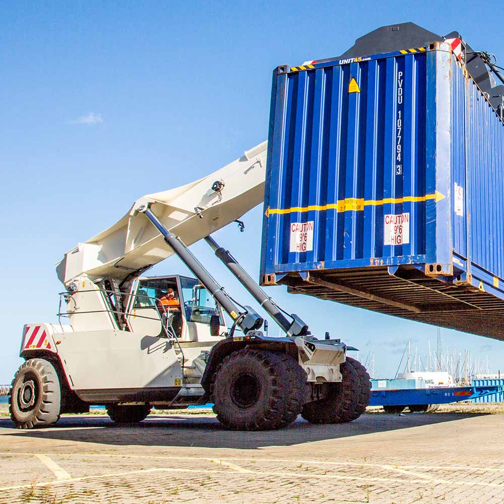 Konecranes Liftace Reach Stacker 5 High United Equipment