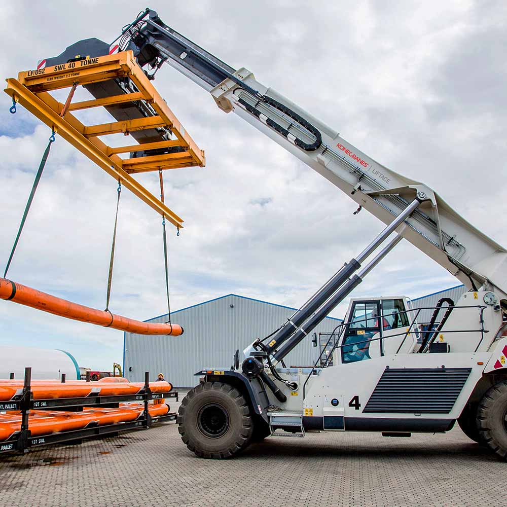 Konecranes Liftace Reach Stacker 5 High United Equipment