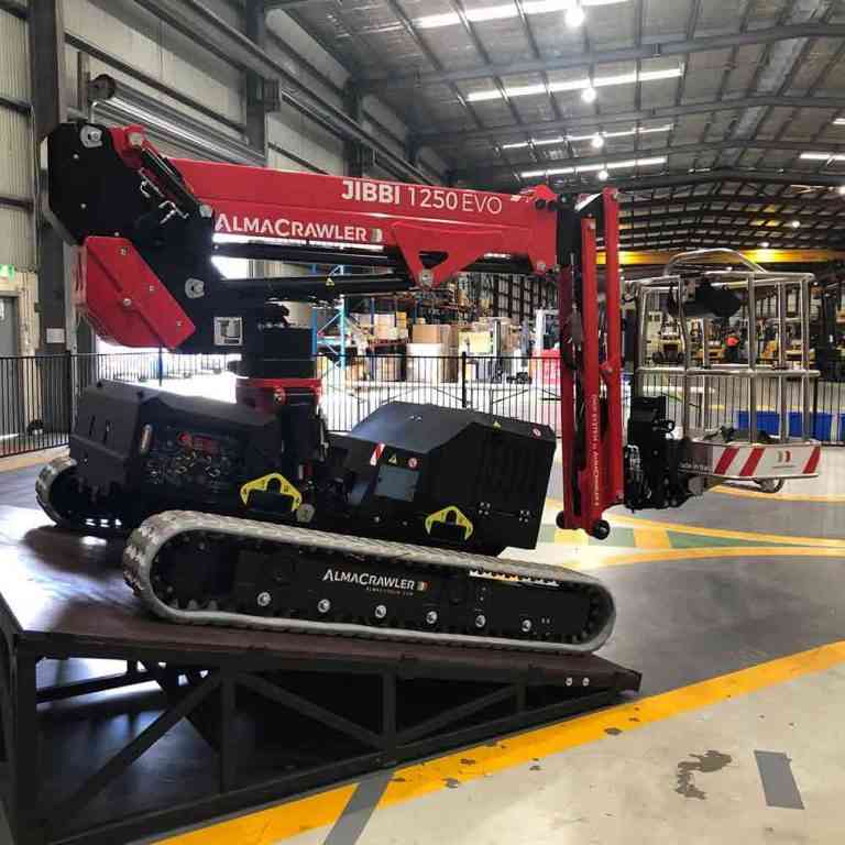 Jibbi Telescopic Tracked Boom Lift 1250 EVO United Equipment