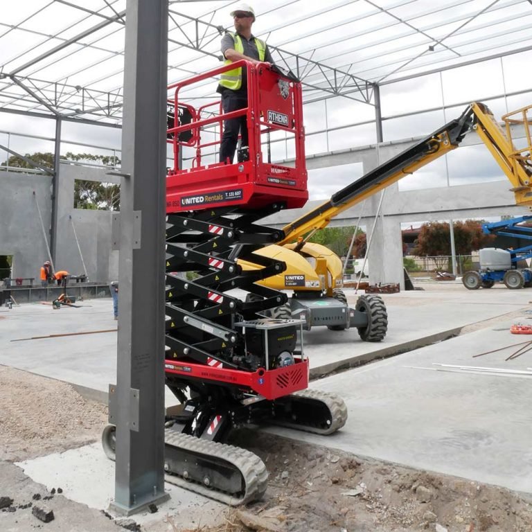 Athena BiLevelling Tracked Scissor Lift 850 United Equipment