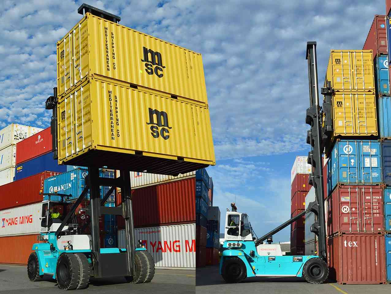 CC Containers Operating Konecranes Container Handlers