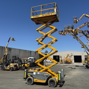 Used Haulotte 10M Diesel Scissor Lift  - Compact 12DX