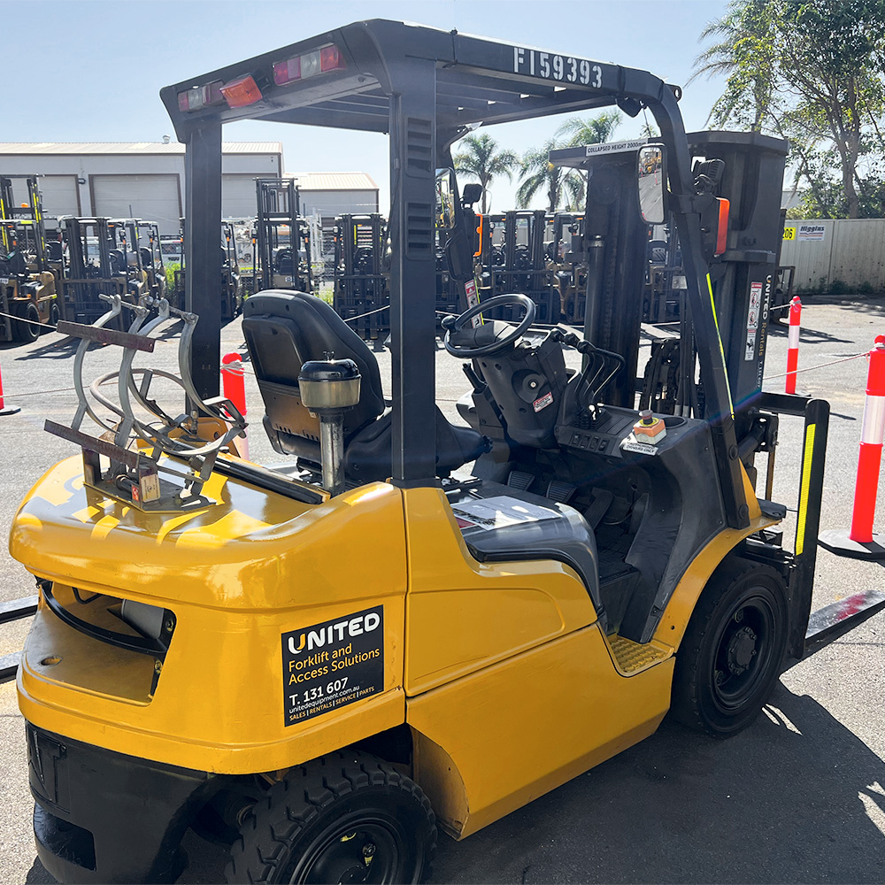 Used Cat 2.5T LPG Forklift – GPE25NT - Image 6