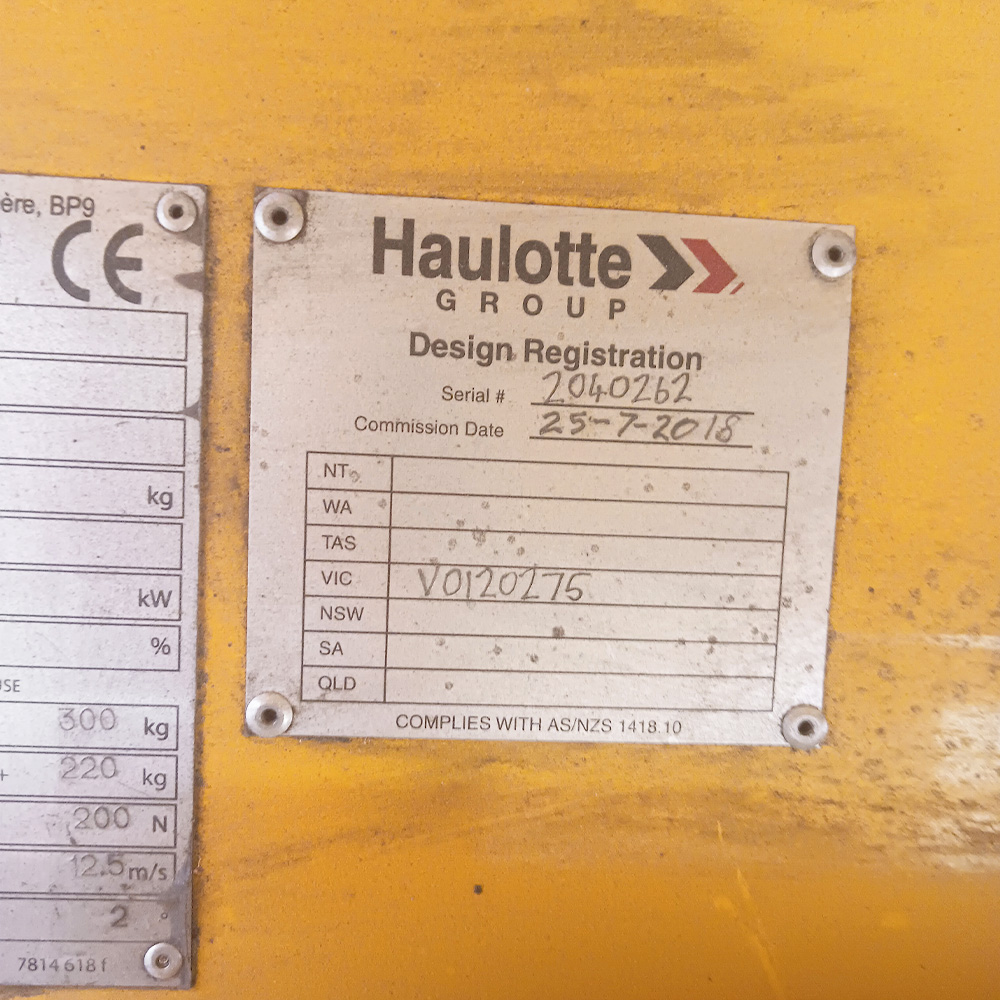 Used Haulotte Compact 12 Electric Scissor Lift - Image 7
