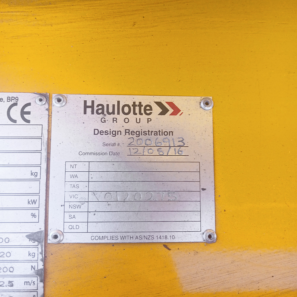 Used Haulotte Compact 12 Electric Scissor Lift - Image 7