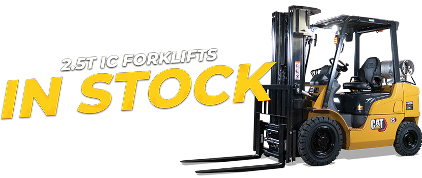 Cat Forklifts Now In-Stock