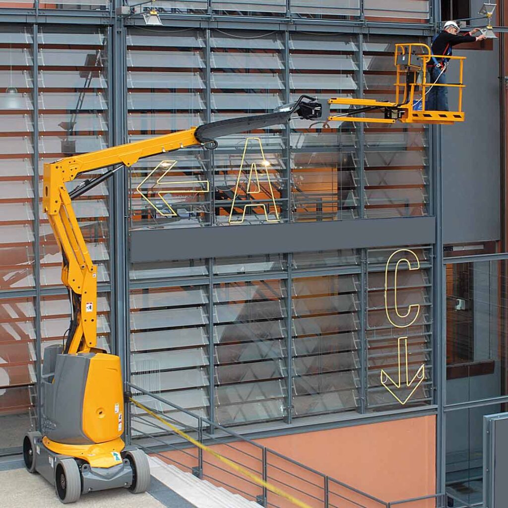 Haulotte Electric Articulating Boom Lift HA12 CJCJ+ United Equipment