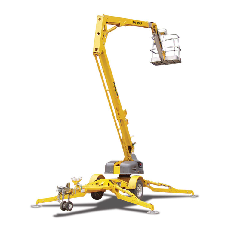 Haulotte Trailer Mounted Boom Lift HTA1319 P United Equipment