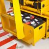 Haulotte Compact 10N scissor lift battery compartment