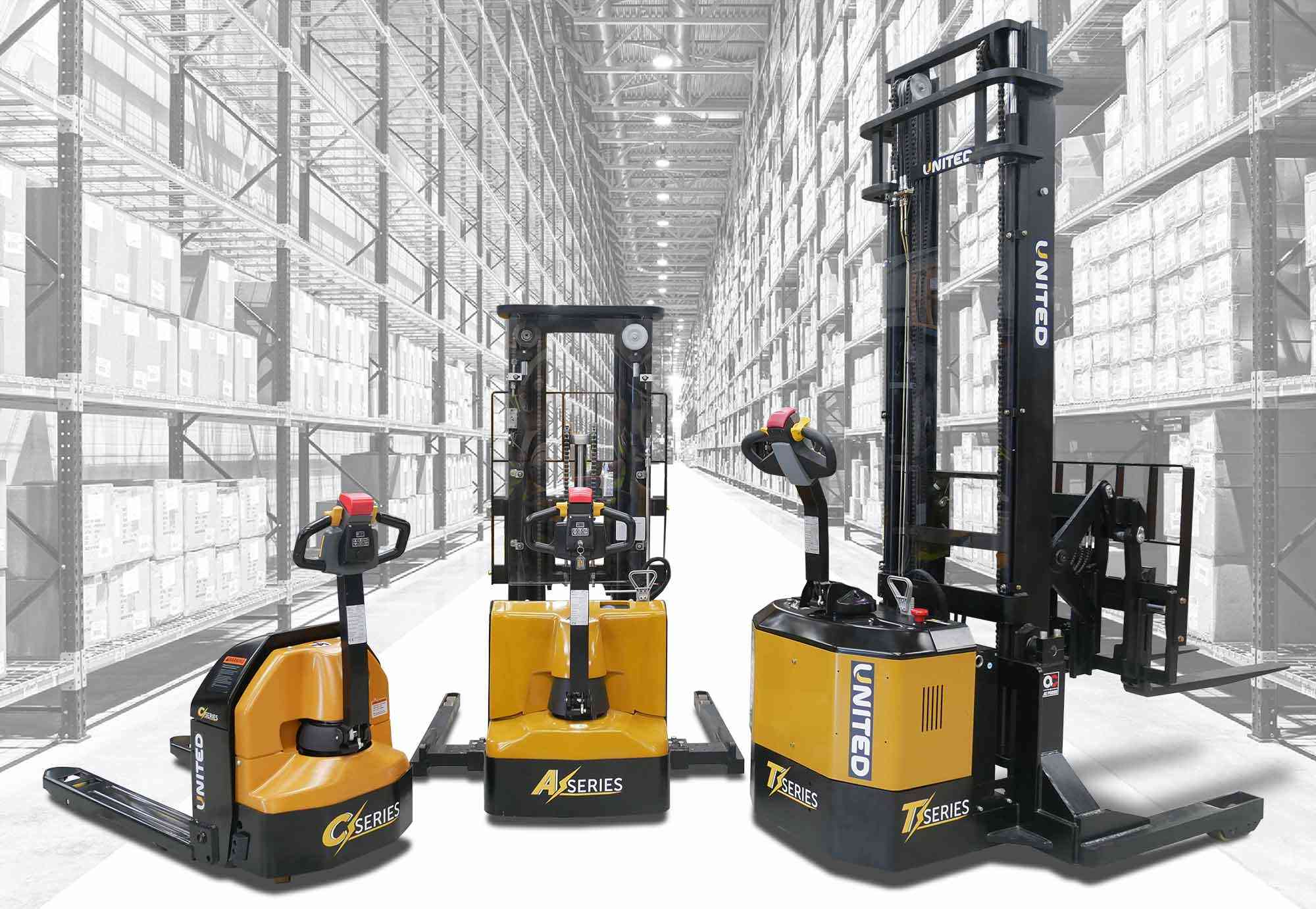 United Electric Forklift Range Now Available United Equipment